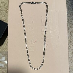 Sterling silver chain necklace